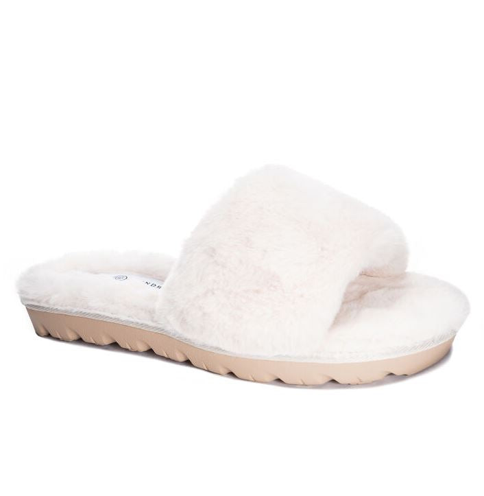 Chinese Laundry | Rally Faux Fur Slides