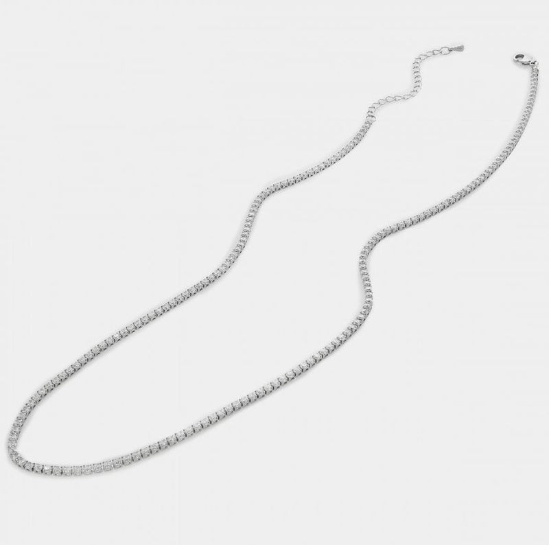 Sofia CZ Chain Link Necklace