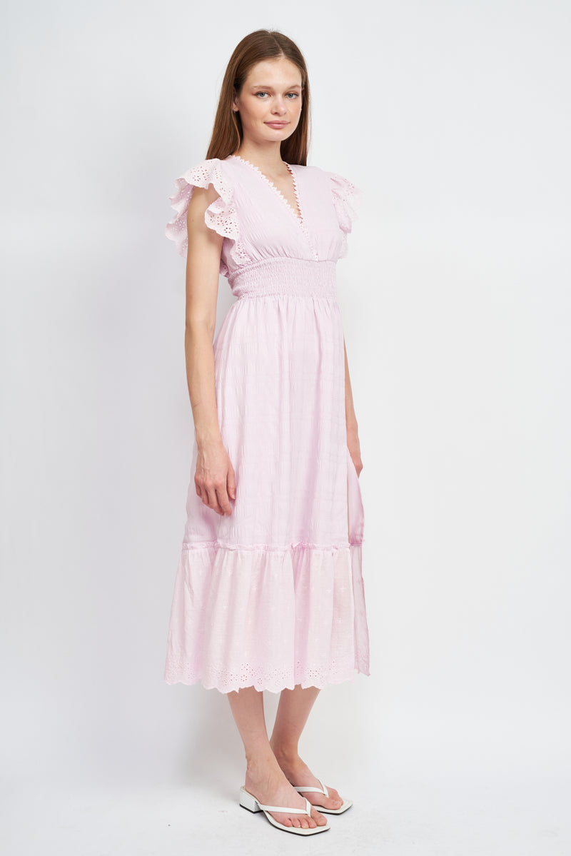 En Saison Caprice Midi Dress | Pink