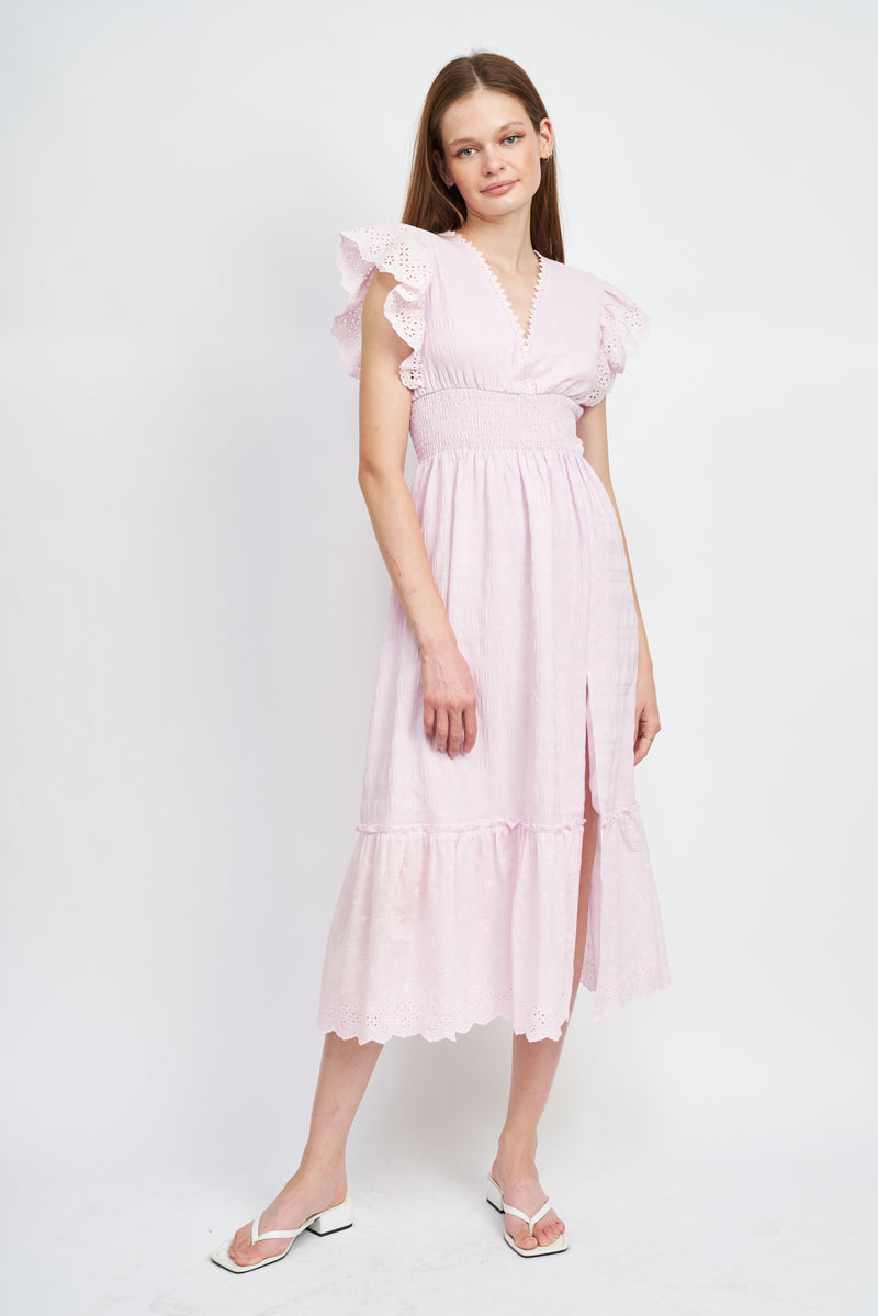 En Saison Caprice Midi Dress | Pink